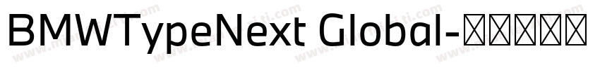 BMWTypeNext Global字体转换